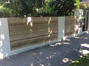 Travantine Insert Front Fences